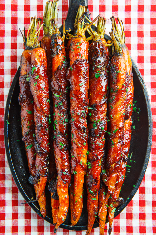 Maple Bacon Wrapped Roasted Carrots 800 3405